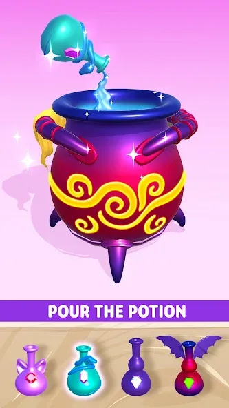 Mystical Mixing [MOD: безлимитные ресурсы и новые рецепты] Screenshot 2