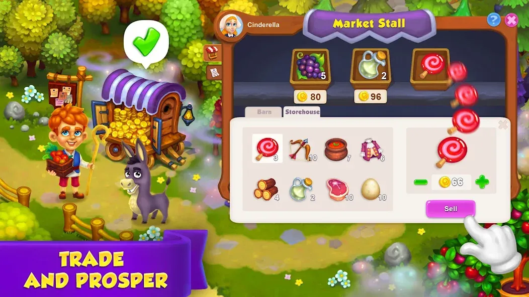 Royal Farm [MOD: безлимитные монеты и ресурсы] Screenshot 5