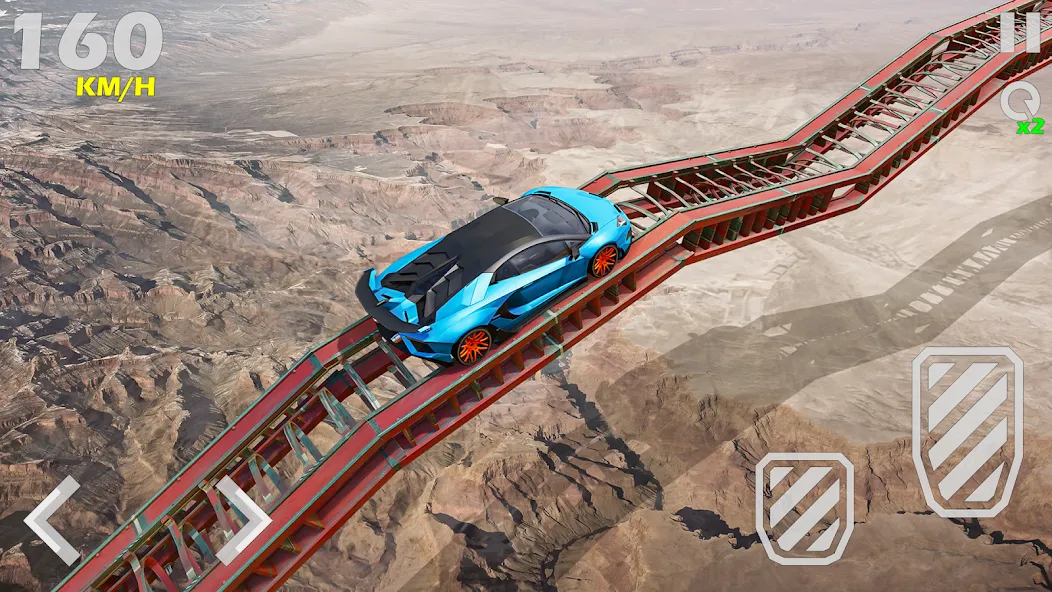 Mega Ramp Car Games Car Stunts [MOD: безлимитные деньги и все машины] Screenshot 5