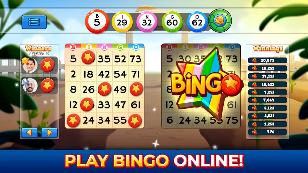 Bingo Pop: Play Live Online [MOD: безлимитные бустеры и монеты] Screenshot 1
