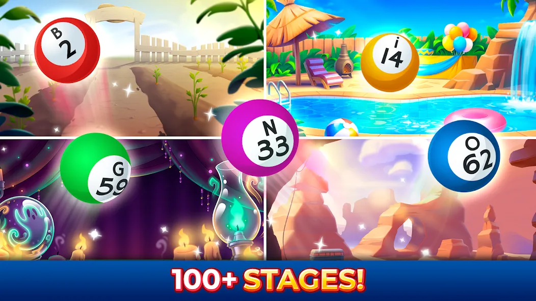 Bingo Pop: Play Live Online [MOD: безлимитные бустеры и монеты] Screenshot 2
