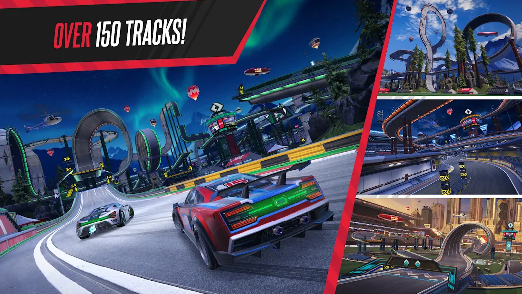 Hot Lap League: Racing Mania! [MOD: безлимитные деньги и все машины открыты] Screenshot 1
