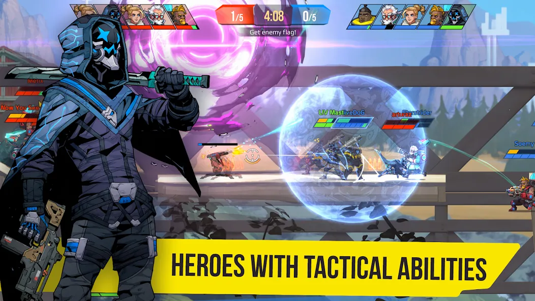 SquadBlast [MOD: безлимитные ресурсы и улучшенное оружие] Screenshot 4