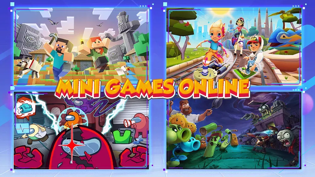 Mini Games Online [MOD: без рекламы, открыты все мини-игры] Screenshot 2