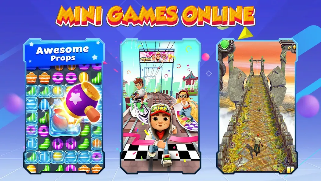 Mini Games Online [MOD: без рекламы, открыты все мини-игры] Screenshot 4