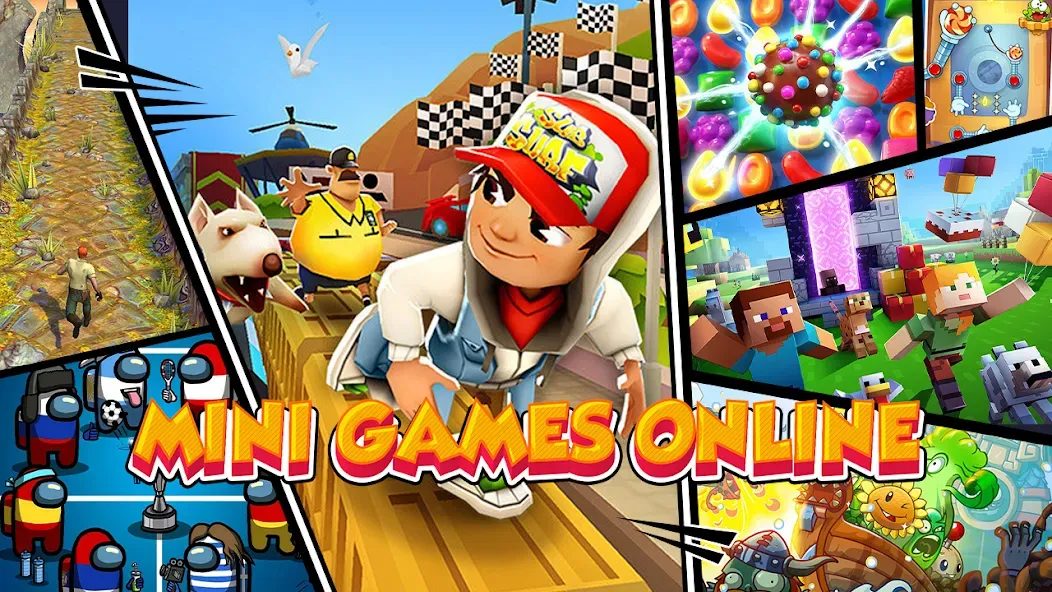 Mini Games Online [MOD: без рекламы, открыты все мини-игры] Screenshot 5