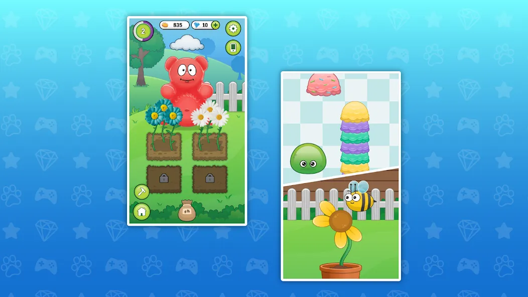 My Jelly Bear Pet [MOD: много монет и все питомцы] Screenshot 3