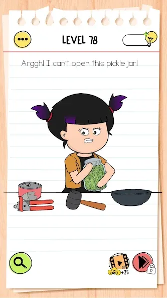 Brain Test 4: Tricky Friends [MOD: безлимитные подсказки и жизни] Screenshot 1