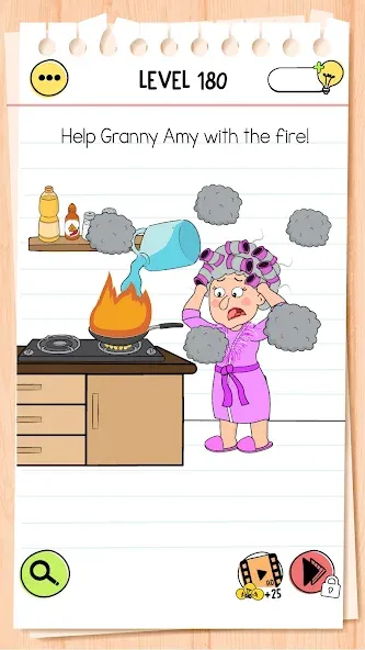 Brain Test 4: Tricky Friends [MOD: безлимитные подсказки и жизни] Screenshot 4