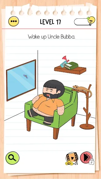 Brain Test 4: Tricky Friends [MOD: безлимитные подсказки и жизни] Screenshot 5