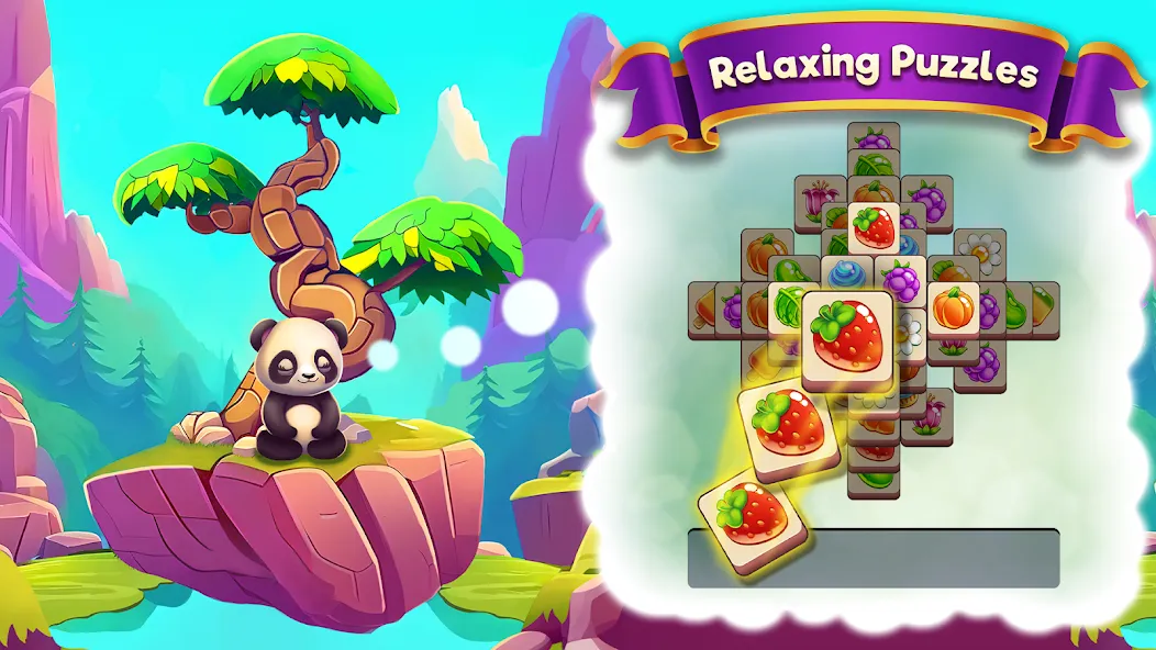 Zen Life: Tile Match Games [MOD: безлимитные подсказки и жизни] Screenshot 1