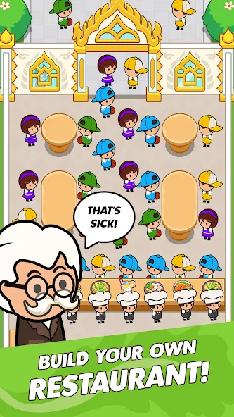 Food Fever: Restaurant Tycoon [MOD: безлимитные деньги и алмазы] Screenshot 2