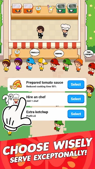 Food Fever: Restaurant Tycoon [MOD: безлимитные деньги и алмазы] Screenshot 5