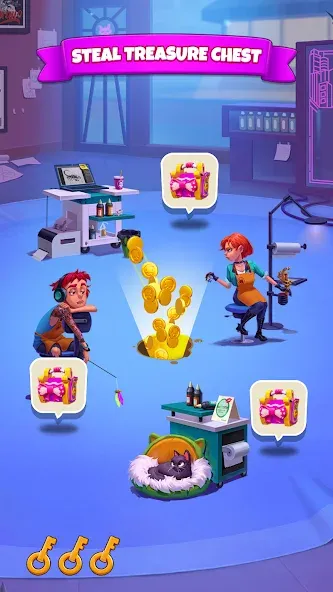 Crazy Coin - Go Master [MOD: безлимитные монеты и всё открыто] Screenshot 2