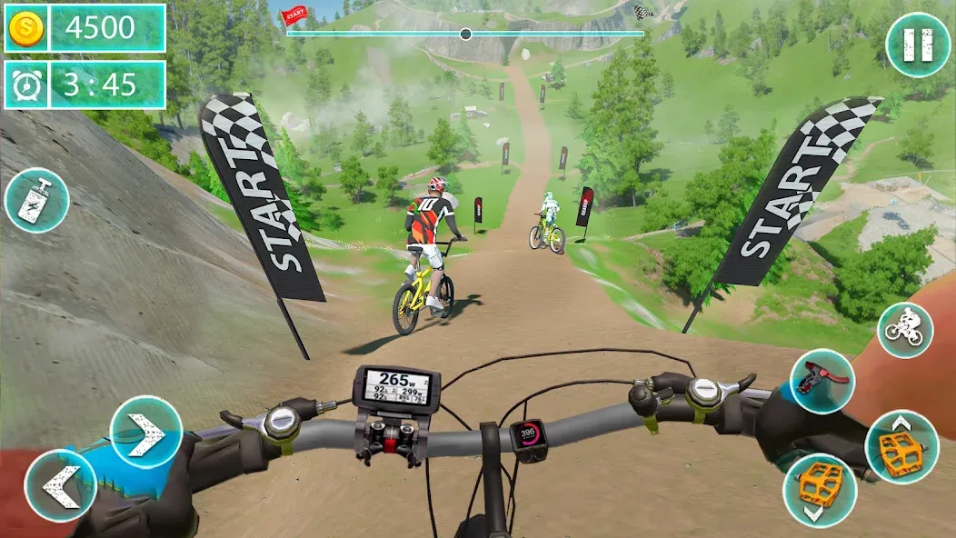 MTB Downhill: BMX Racer [MOD: безлимитные деньги и все велосипеды] Screenshot 5