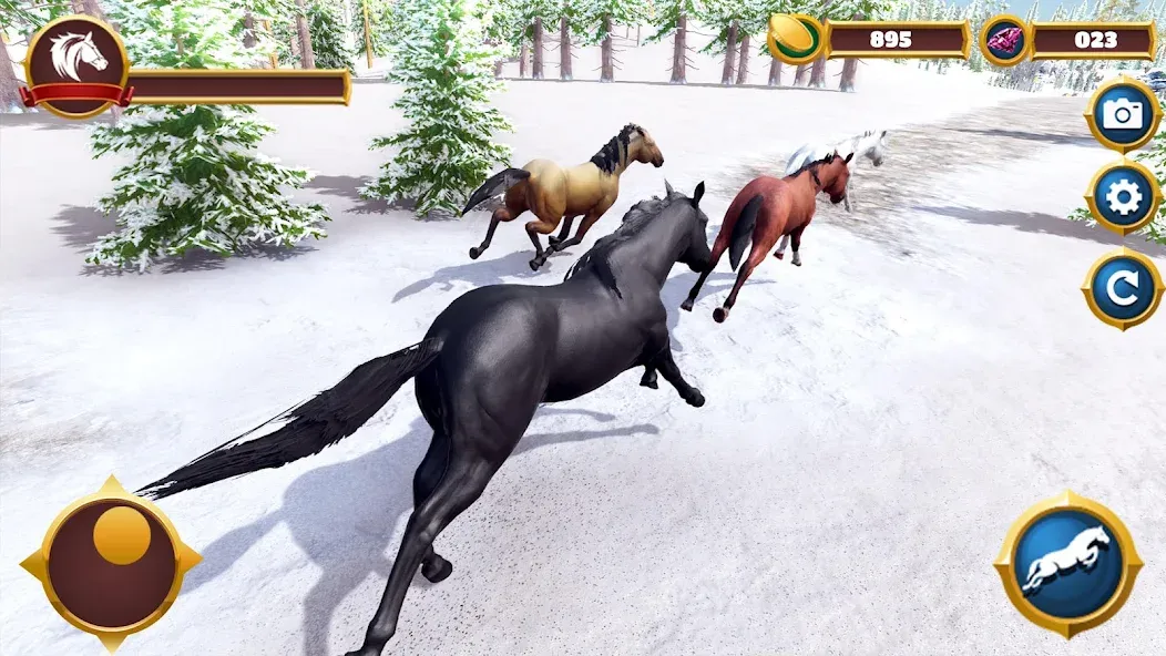Virtual Horse Family Simulator [MOD: бесконечные деньги и ресурсы] Screenshot 4