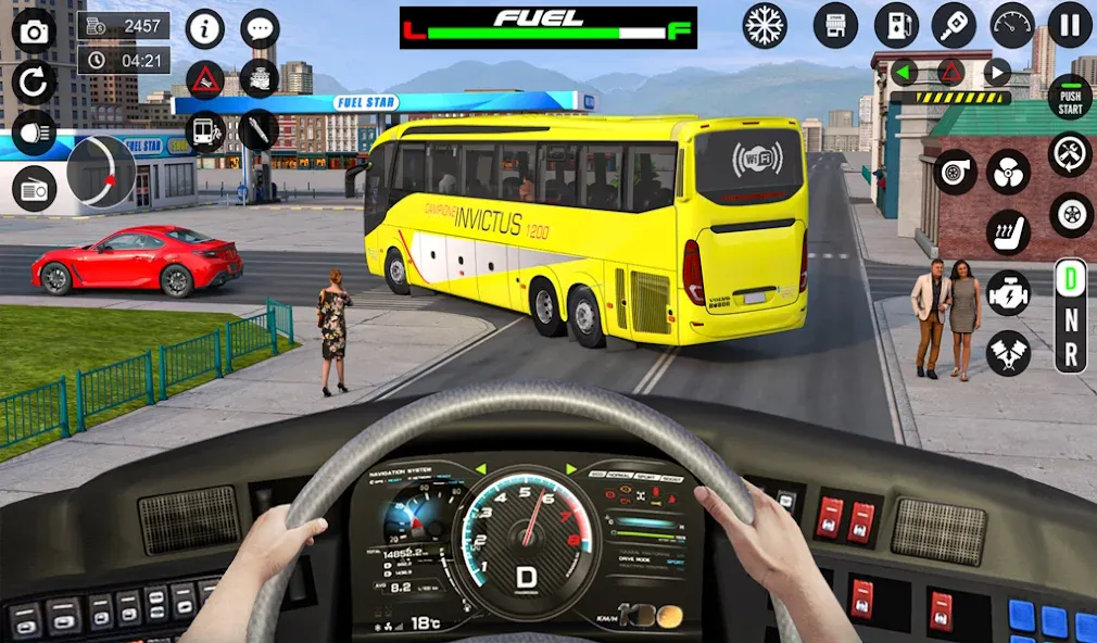 Bus Simulator 3D: Bus Games [MOD: безлимитные деньги и топливо] Screenshot 2