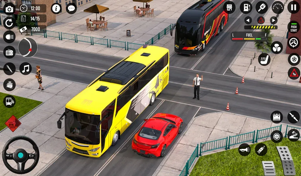 Bus Simulator 3D: Bus Games [MOD: безлимитные деньги и топливо] Screenshot 3