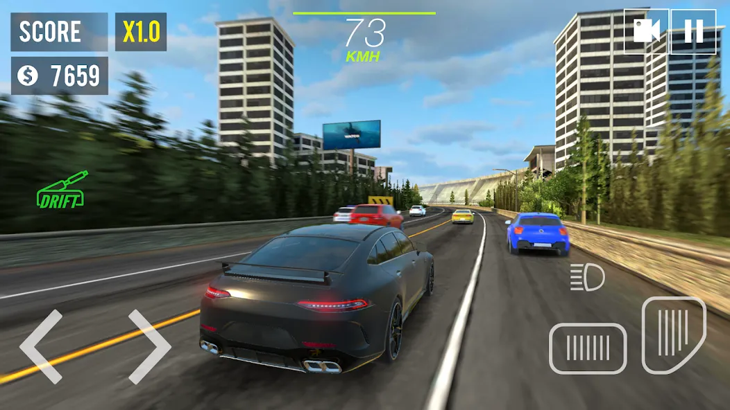 Racing in Car 2021 [MOD: безлимитные деньги и все машины] Screenshot 5