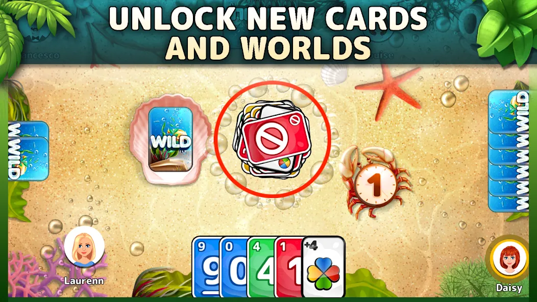 WILD - Card Party Adventure [MOD: безлимитные монеты и все карты] Screenshot 3