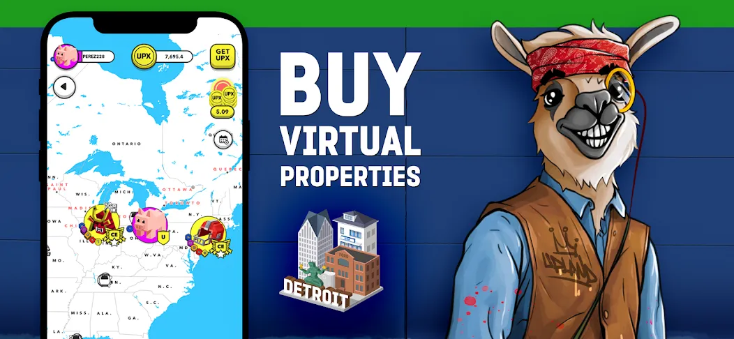 Upland - Real Estate Simulator [MOD: безлимитные деньги и недвижимость] Screenshot 2