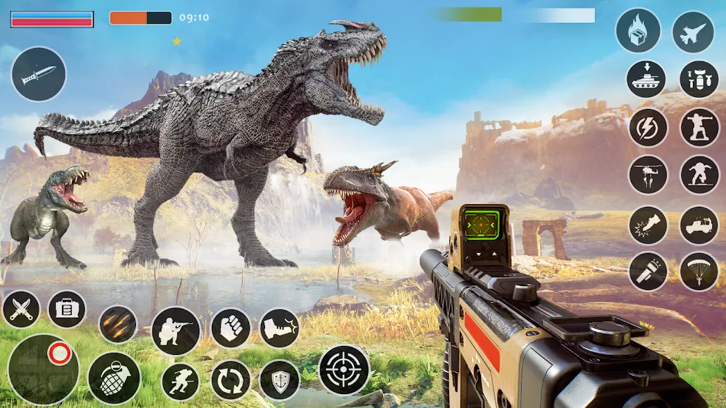Wild Dino Hunting: Zoo Hunter [MOD: безлимитные деньги и всё оружие] Screenshot 3