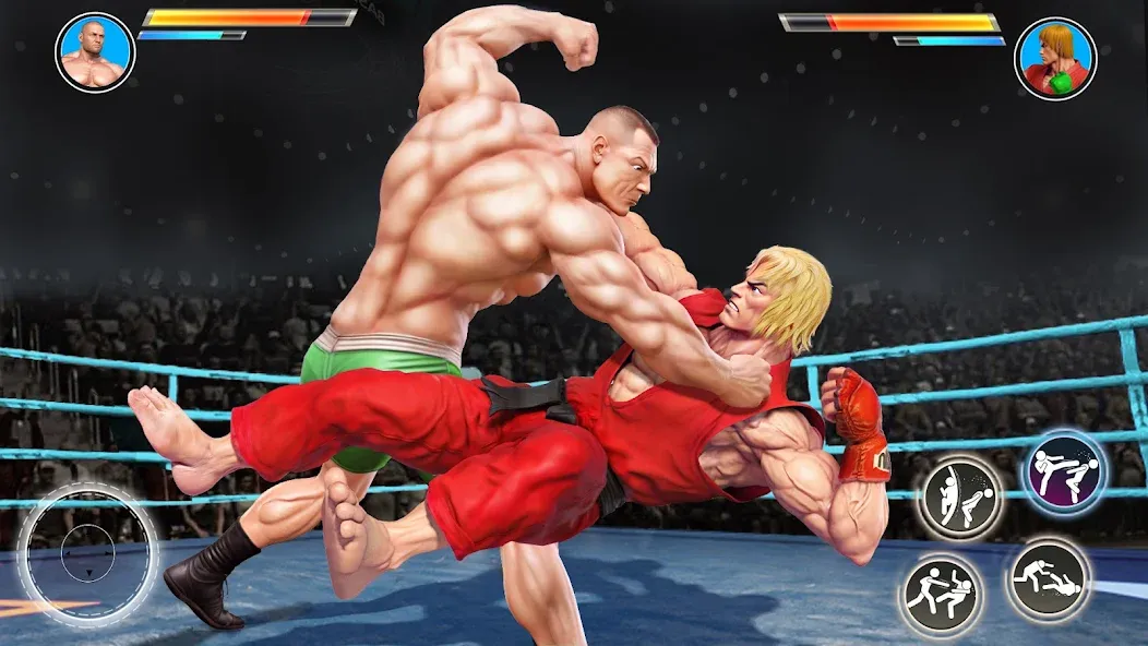Kung Fu Heros: Fighting Game [MOD: безлимитные монеты и усиленные герои] Screenshot 2