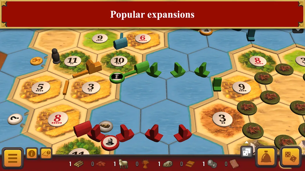 Catan Universe [MOD: безлимитные ресурсы и разблокированы карты] Screenshot 3