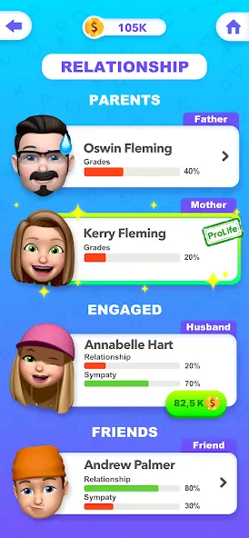 Story Life Simulator: Idle Sim [MOD: безлимитные деньги и всё открыто] Screenshot 5
