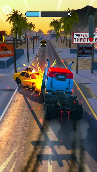 Rush Hour 3D: Car Game [MOD: безлимитные деньги и все машины открыты] Screenshot 1