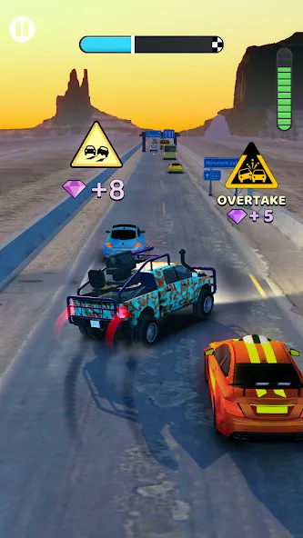 Rush Hour 3D: Car Game [MOD: безлимитные деньги и все машины открыты] Screenshot 2