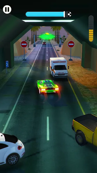 Rush Hour 3D: Car Game [MOD: безлимитные деньги и все машины открыты] Screenshot 3