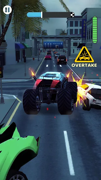 Rush Hour 3D: Car Game [MOD: безлимитные деньги и все машины открыты] Screenshot 4