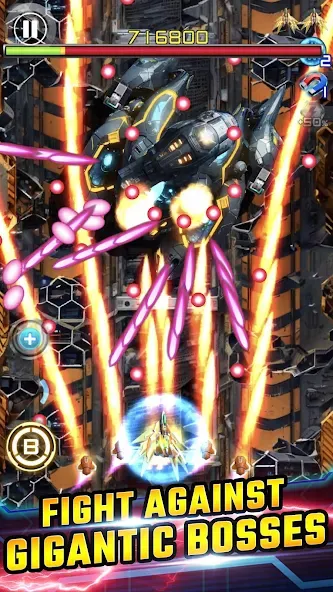 Lightning Fighter 2: Space War [MOD: безлимитные монеты и разблокированы уровни] Screenshot 2