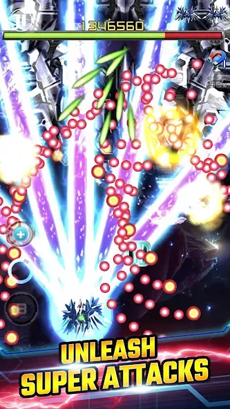Lightning Fighter 2: Space War [MOD: безлимитные монеты и разблокированы уровни] Screenshot 3