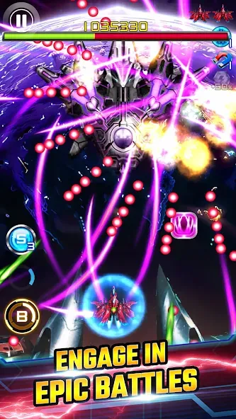Lightning Fighter 2: Space War [MOD: безлимитные монеты и разблокированы уровни] Screenshot 4
