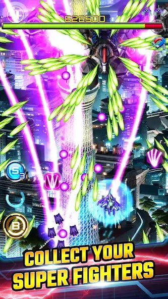 Lightning Fighter 2: Space War [MOD: безлимитные монеты и разблокированы уровни] Screenshot 5