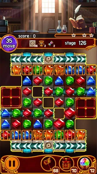 Jewel Magic Castle [MOD: безлимитные монеты и жизни] Screenshot 3