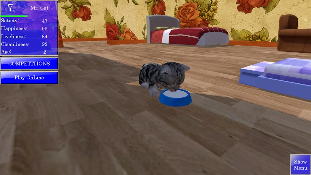 Cute Pocket Cat 3D [MOD: много монет и все коты открыты] Screenshot 4
