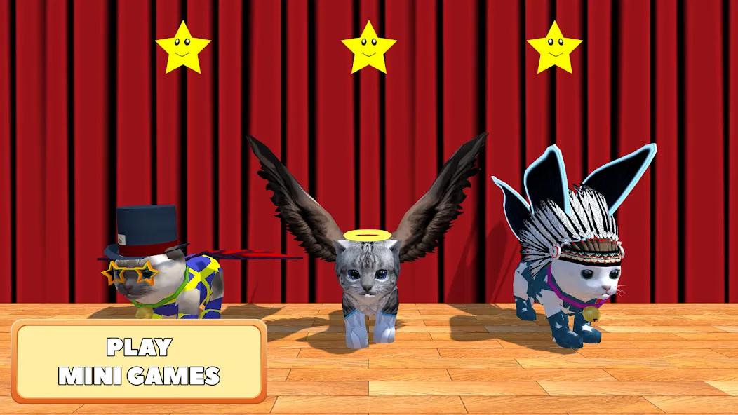 Cute Pocket Cat 3D - Part 2 [MOD: безлимитные монеты и все питомцы] Screenshot 4