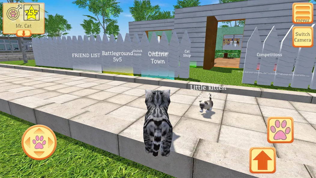 Cute Pocket Cat 3D - Part 2 [MOD: безлимитные монеты и все питомцы] Screenshot 5