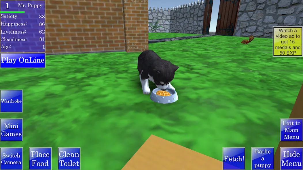 Cute Pocket Puppy 3D [MOD: много денег и все питомцы] Screenshot 1