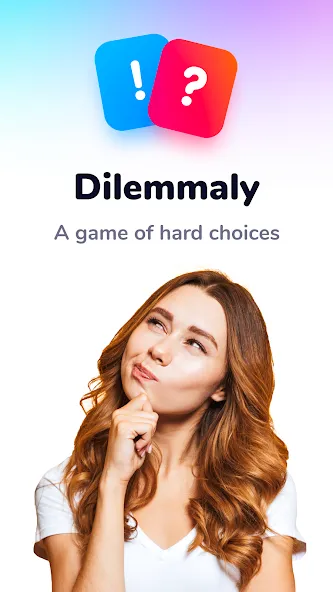 Dilemmaly - Would you rather? [MOD: безлимитные дилеммы и все режимы] Screenshot 1