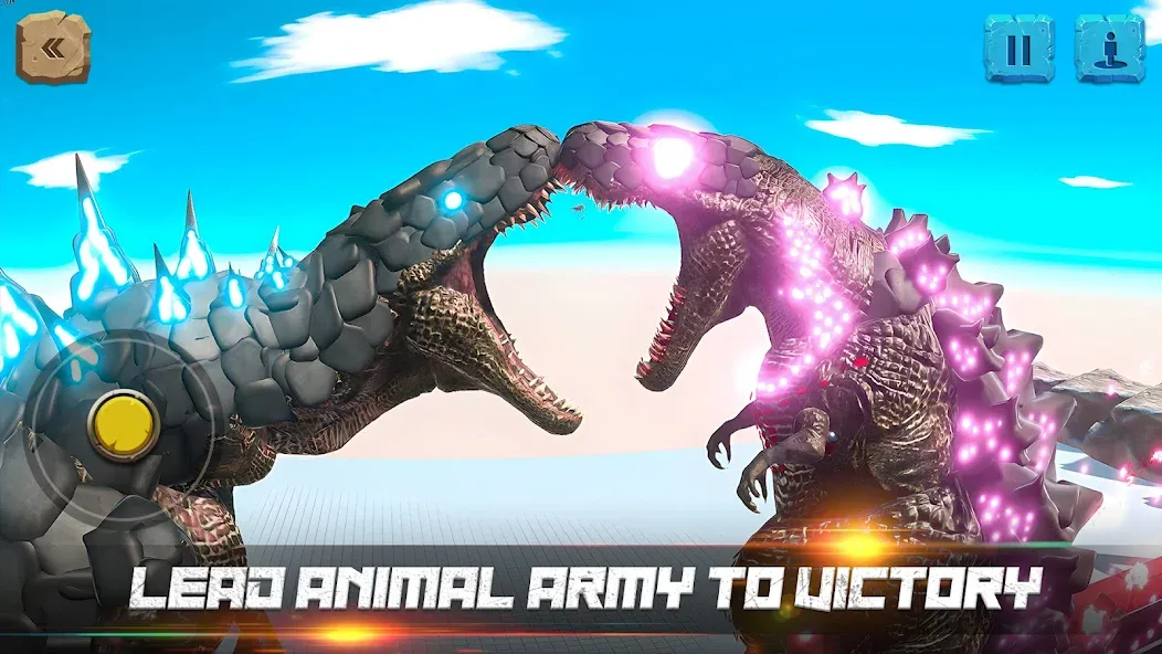 Animal Revolt Battle Simulator [MOD: безлимитные ресурсы и все юниты] Screenshot 1