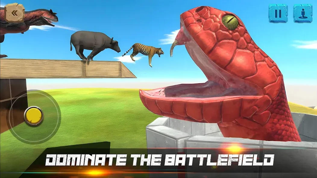 Animal Revolt Battle Simulator [MOD: безлимитные ресурсы и все юниты] Screenshot 3