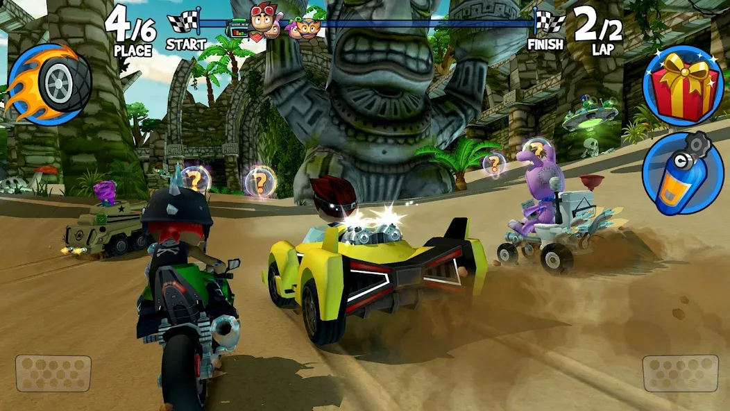 Beach Buggy Racing 2 [MOD: безлимитные деньги и все машины] Screenshot 1