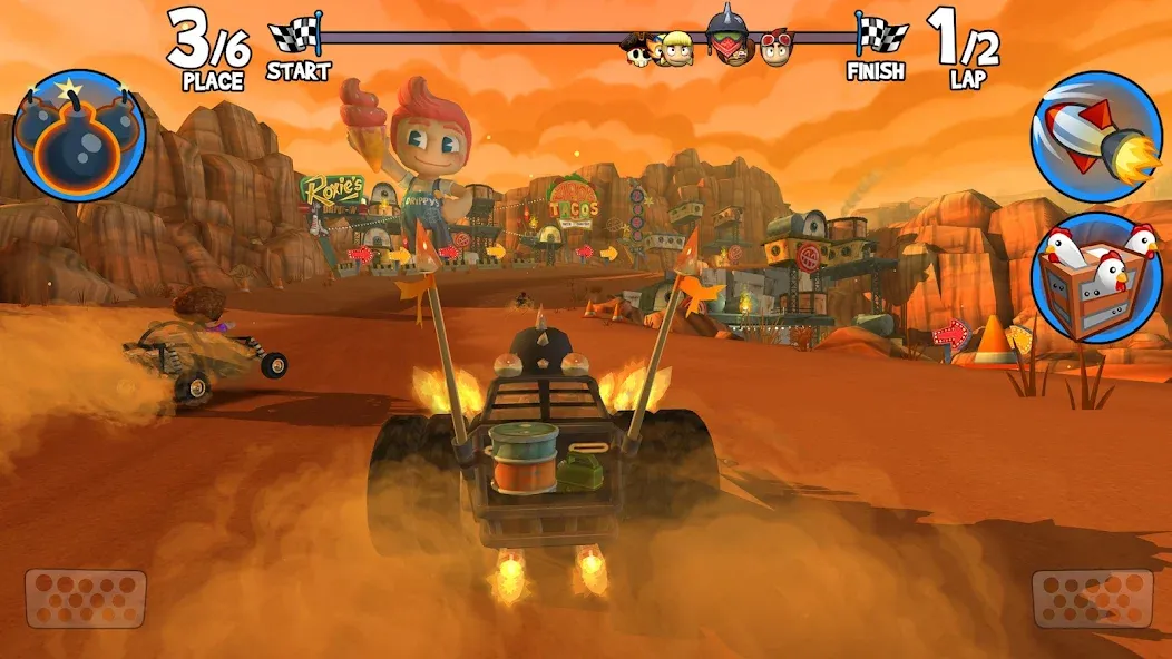 Beach Buggy Racing 2 [MOD: безлимитные деньги и все машины] Screenshot 3