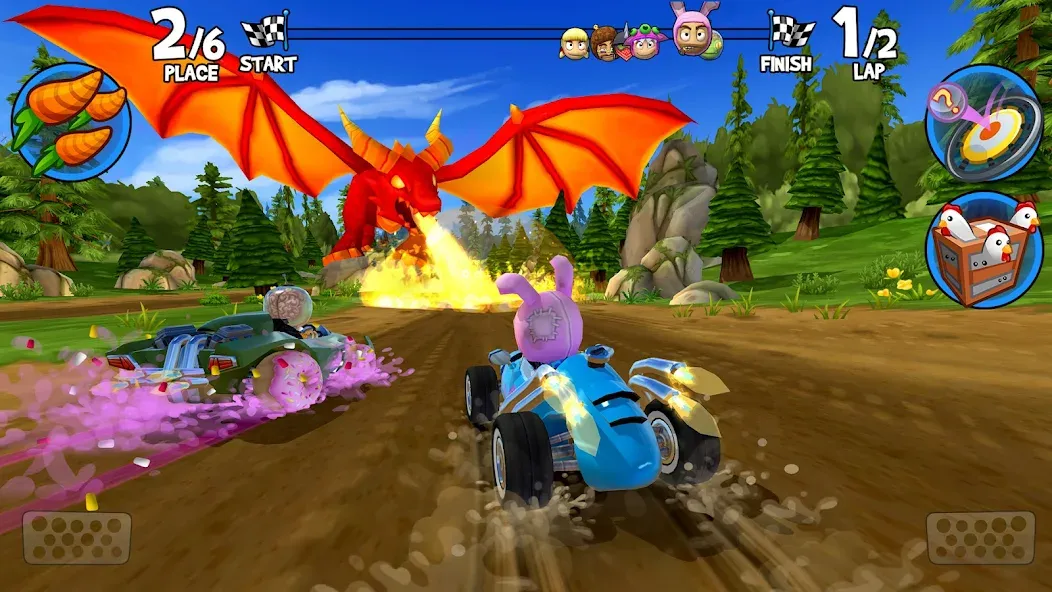 Beach Buggy Racing 2 [MOD: безлимитные деньги и все машины] Screenshot 5
