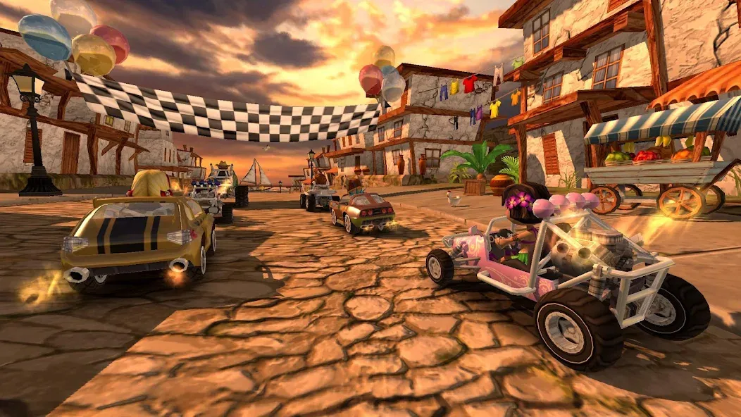 Beach Buggy Racing [MOD: безлимитные деньги и открыты все машины] Screenshot 1
