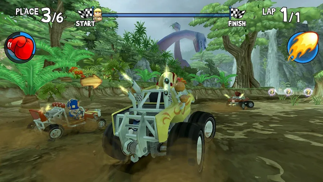 Beach Buggy Racing [MOD: безлимитные деньги и открыты все машины] Screenshot 2